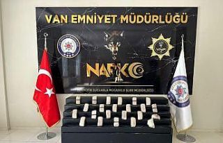 Van’da 13 kilo 534 gram uyuşturucu ele geçirildi