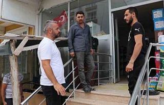 Yabancı uyruklu şahsın işlettiği ruhsatsız dükkan...