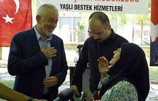 YADES’i hizmete sokan Belediye Başkanını duygulandıran...