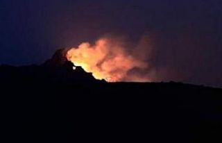 Yangın 3 saatte kontrol altına alındı, 5 hektar...