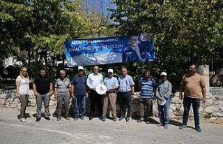 Yapılan yol çalışmasının önemi orman yangınında...