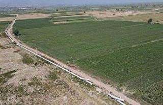 Yenipazar Dalama Sulaması yenileme çalışmaları...