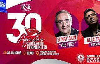 Yenişehir Belediyesi, Sunay Akın ve Ali Altay’ı...
