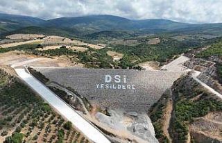 Yeşildere Barajı yıllık 194 milyon lira gelir...