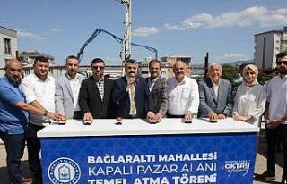 Yıldırım Bağlaraltı’na modern pazar yeri