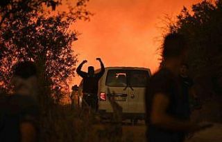 Yunanistan yangınlarla mücadele ediyor: 1 ölü
