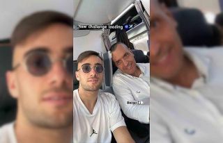 Yunus Akgün, Leicester City için yola çıktı