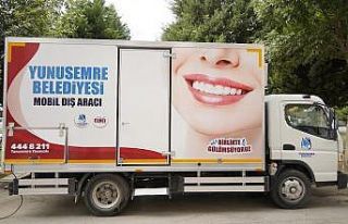 Yunusemre’de mobil diş aracı hizmete başlıyor