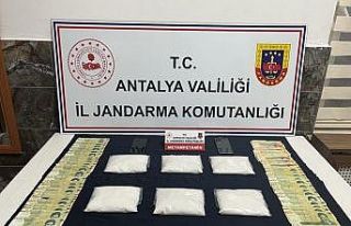 Yurt dışından getirilen uyuşturucuya jandarma...