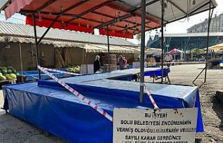 Zabıta kurallara uymayan esnafı affetmedi