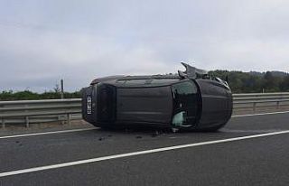 Zonguldak’ta trafik kazası: 2 yaralı