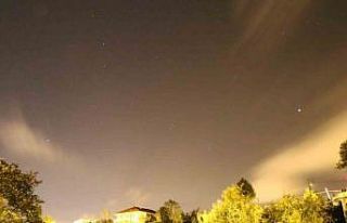 Zonguldak’te meteor yağmuru böyle görüntülendi