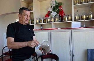 10 şehrin şehitliklerinden temin ettiği topraklarla...