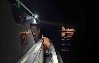 13 düzensiz göçmen kurtarıldı