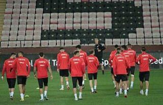 A Milli Takım, Ermenistan maçı hazırlıklarını...