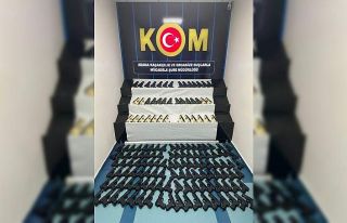 Adana polisinden silah atölyesine operasyon: 45 adet...