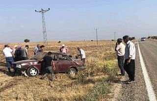 Adana’da otomobil takla attı: 3 yaralı