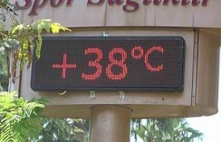 Adana’da termometreler 38 dereceyi gösterdi