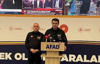 AFAD Başkanı Memiş: “Libya’ya gönderilmek...