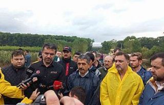 AFAD Başkanı sel bölgesini inceledi: Selin vurduğu...