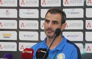 Ağaçe: "2 deplasman ve iç sahada 7 puan aldık”