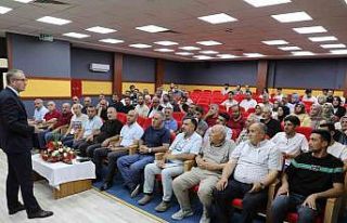 Ağrı Milli Eğitim Müdürü Kökrek, kurum personelleri...