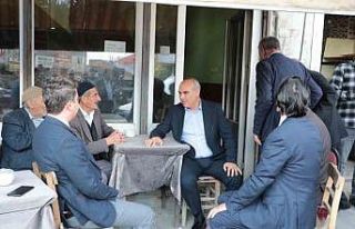 Ağrı Valisi Koç, Diyadin ve Taşlıçay ilçelerinde...