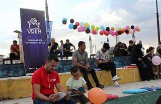 Ağrı’da çocuklar Kitap Okuma Günü’nü kutladı