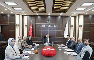 Ağrı’da okulların güvenliği için toplantı...