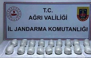 Ağrı’da Pakistanlı şahısların üzerinde metanfetamin...