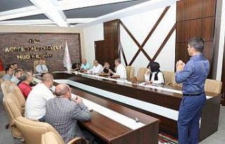 Ağrı’da pansiyonlu okulların müdürleri ile...