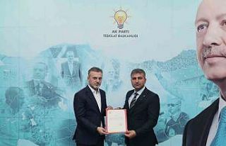 AK Parti Samsat ilçe Başkanlığına Osman İdacı...