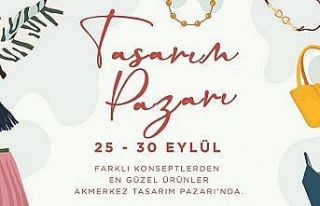Akmerkez Tasarım Pazarı etkinliği başladı