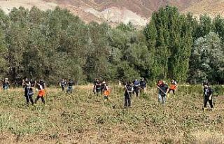 Aksaray’daki sel sonrası kayıp bebeği arama çalışması...