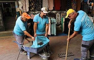 Alanya Belediyesi kenti kışa hazırlıyor