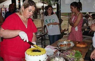 Alaşehir’de lezzetli yemekler birbiriyle yarıştı