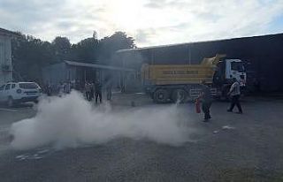 Alevlere müdahale etmeyi öğrendiler