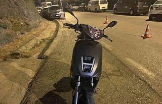 Alkollü motor sürücüsü denetime takıldı