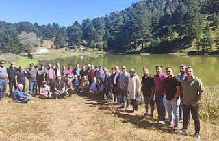 Altınpınar köyü halkı Limni Gölü’nün tesisleşme...