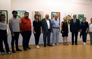 Amazon Kadınlar Resim Sergisi SANKO Sanat Galerisi’nde