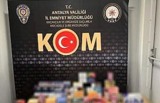 Antalya’da 4 milyon liralık kaçakçılık operasyonu