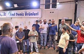 Antalya’da yasağın ardından balık mezadı başladı