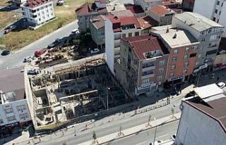 Arnavutköy’de inşaattan alınan hafriyat nedeniyle...