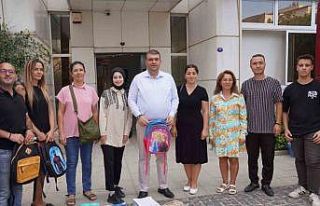 Atıklarını getirdiler, kırtasiye malzemesi aldılar