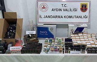 Aydın’da 66 bin 500 adet içi tütün doldurulmuş...