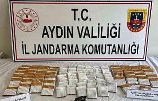 Aydın’da kaçak sigara operasyonu: 1 gözaltı