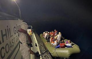 Ayvacık açıklarında 39 kaçak göçmen yakalandı