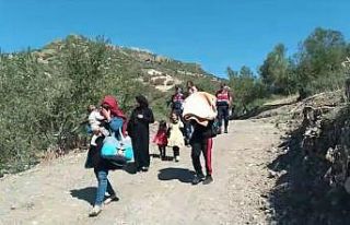 Ayvacık’ta 42 kaçak göçmen yakalandı