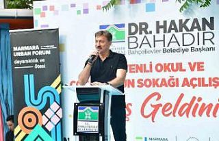 Bahçelievler’de çocuklar için oyun sokağı açıldı