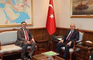 Bakan Güler, Romanya’nın Ankara Büyükelçisi...